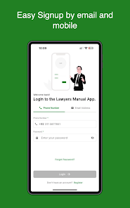 Easy signup by email and mobile