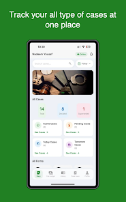 Track all your cases in one place